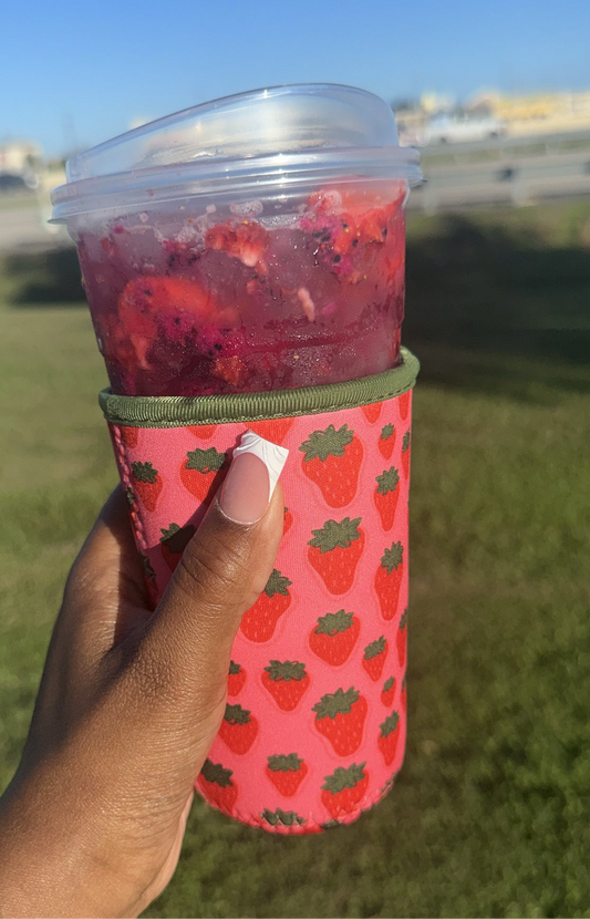 Strawberry Açaí Cup Sleeve