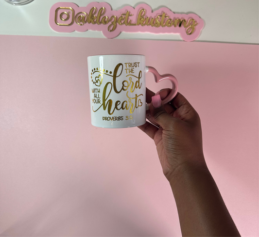 Trust the Lord coffee mug