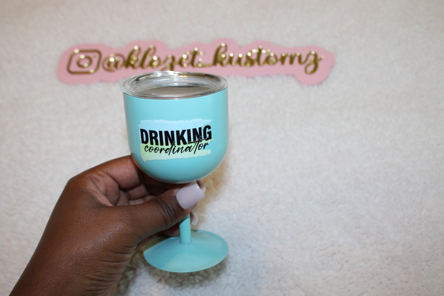 4oz Drinking Coordinator Wine Tumbler