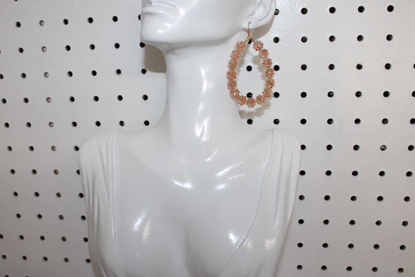 Floral Tear Drop Earrings