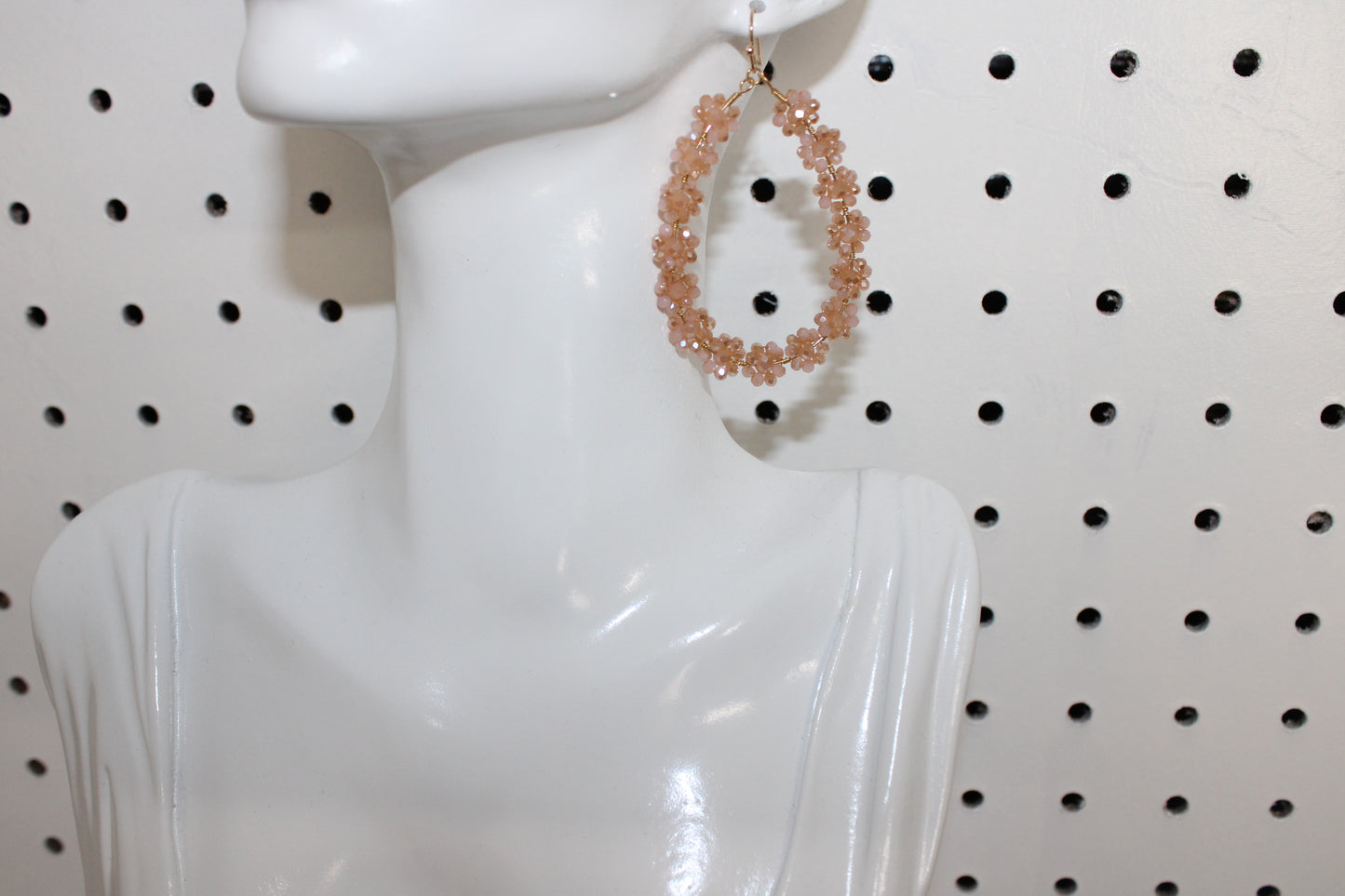 Floral Tear Drop Earrings