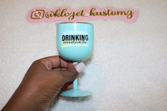 4oz Drinking Coordinator Wine Tumbler