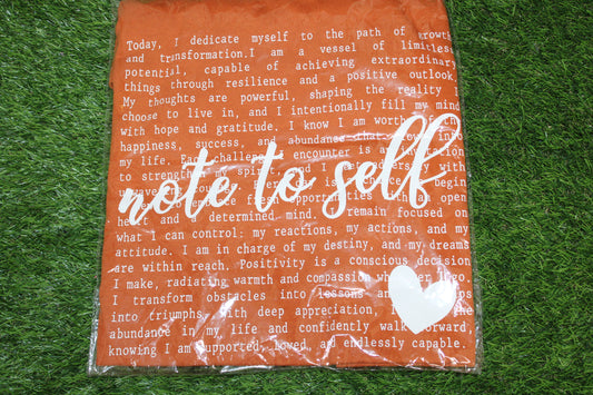 Note to Self Tee