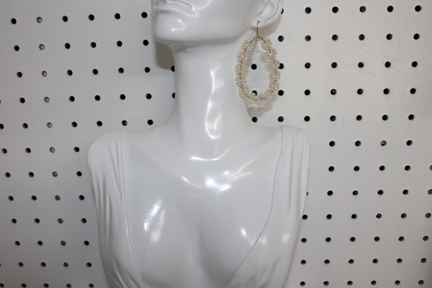 Floral Tear Drop Earrings