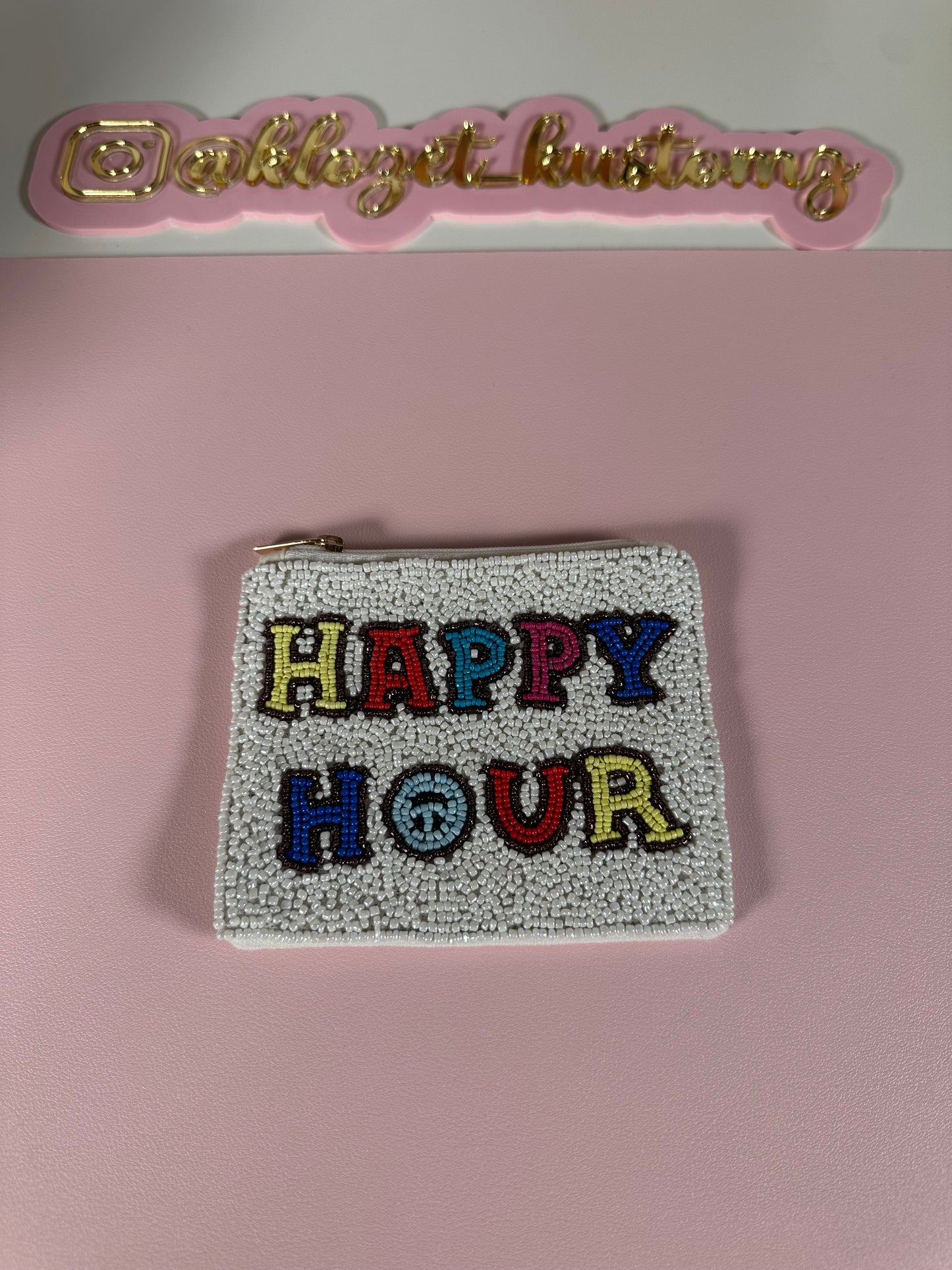 Happy Hour Coin Purse