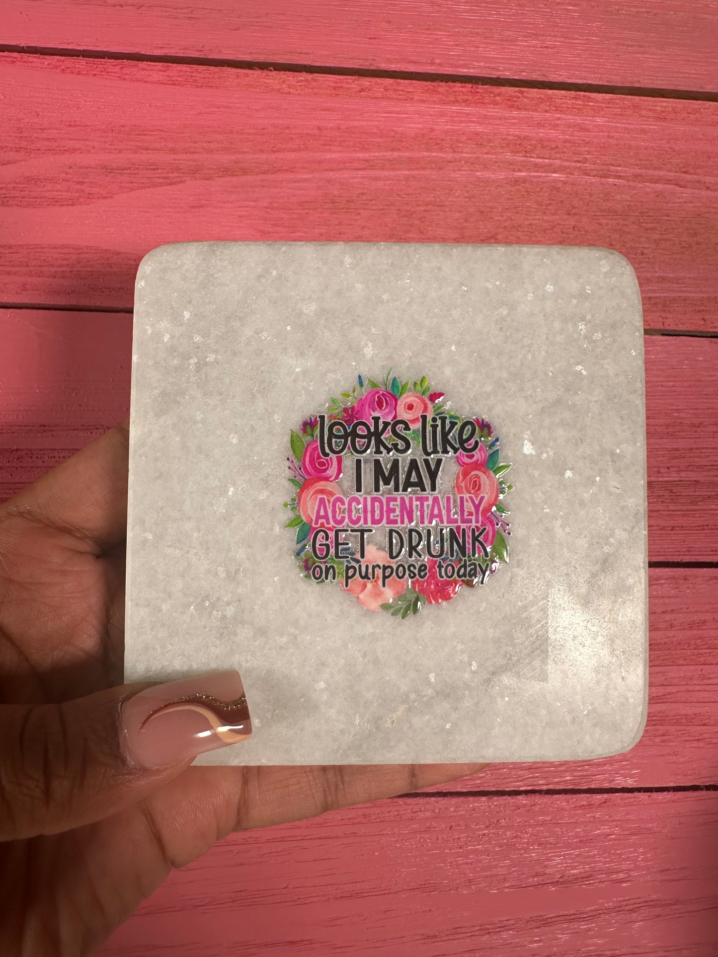 Marble Drink Coasters