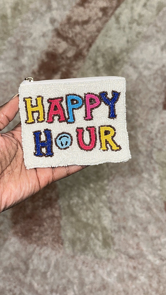 Happy Hour Coin Purse