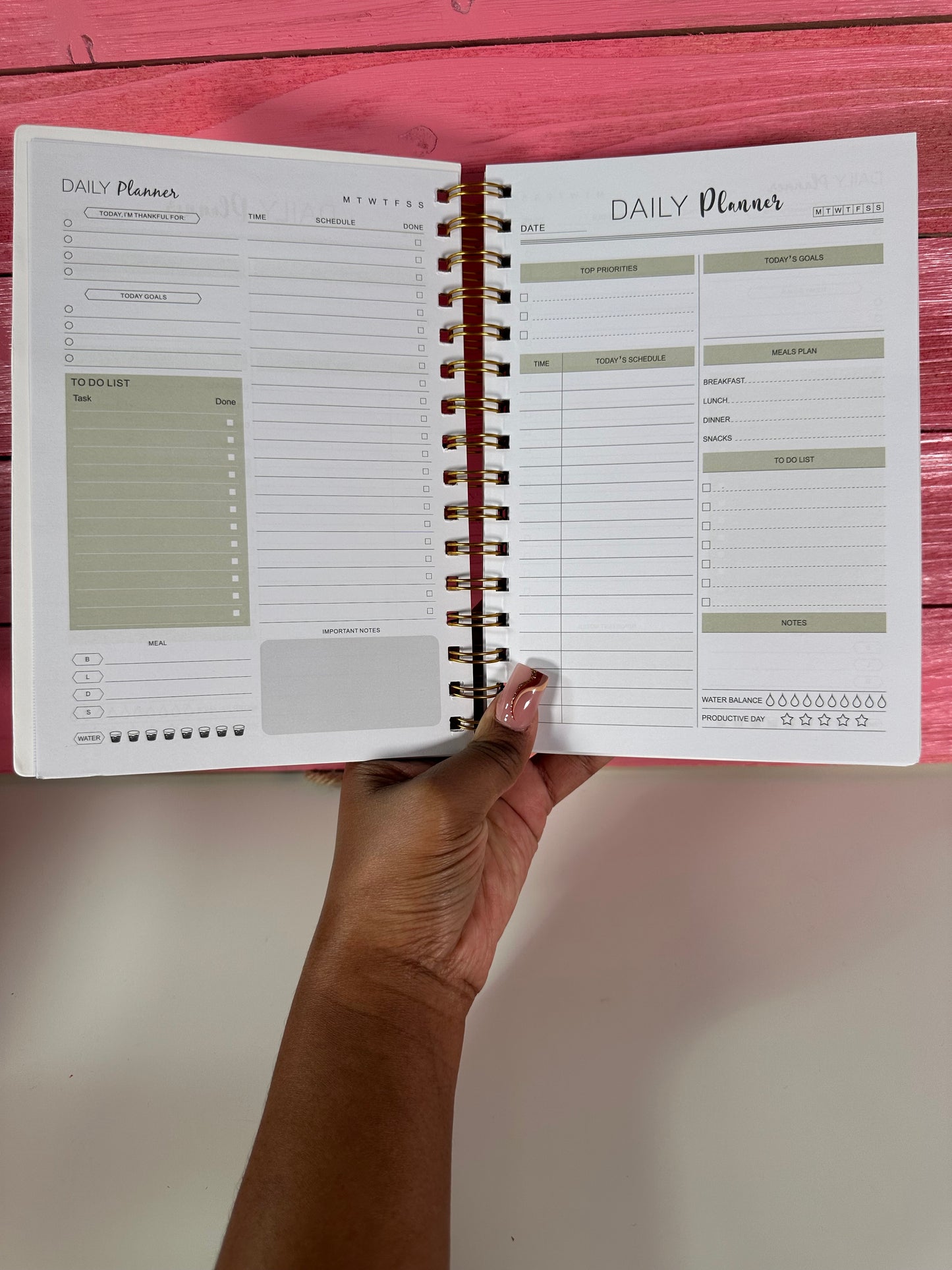 Teacher Daily Planner