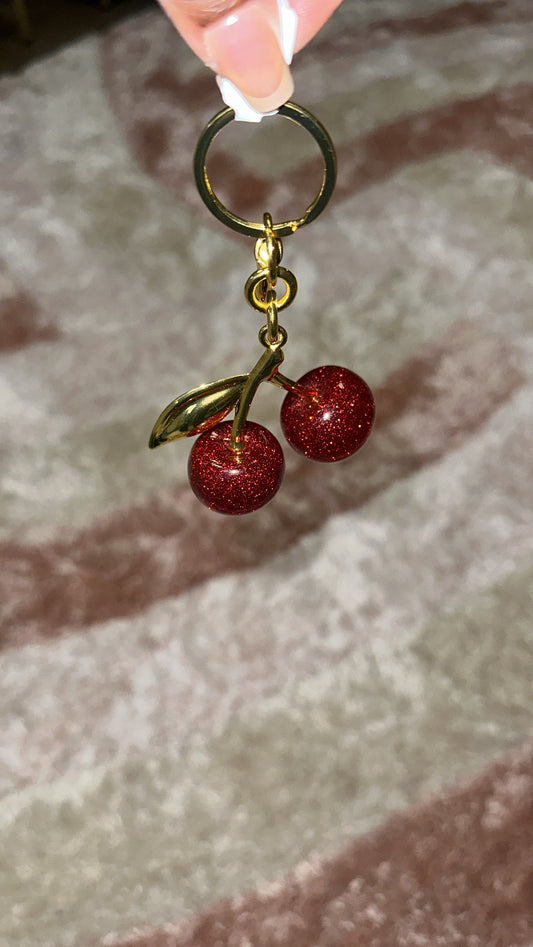 Cherry Keychain