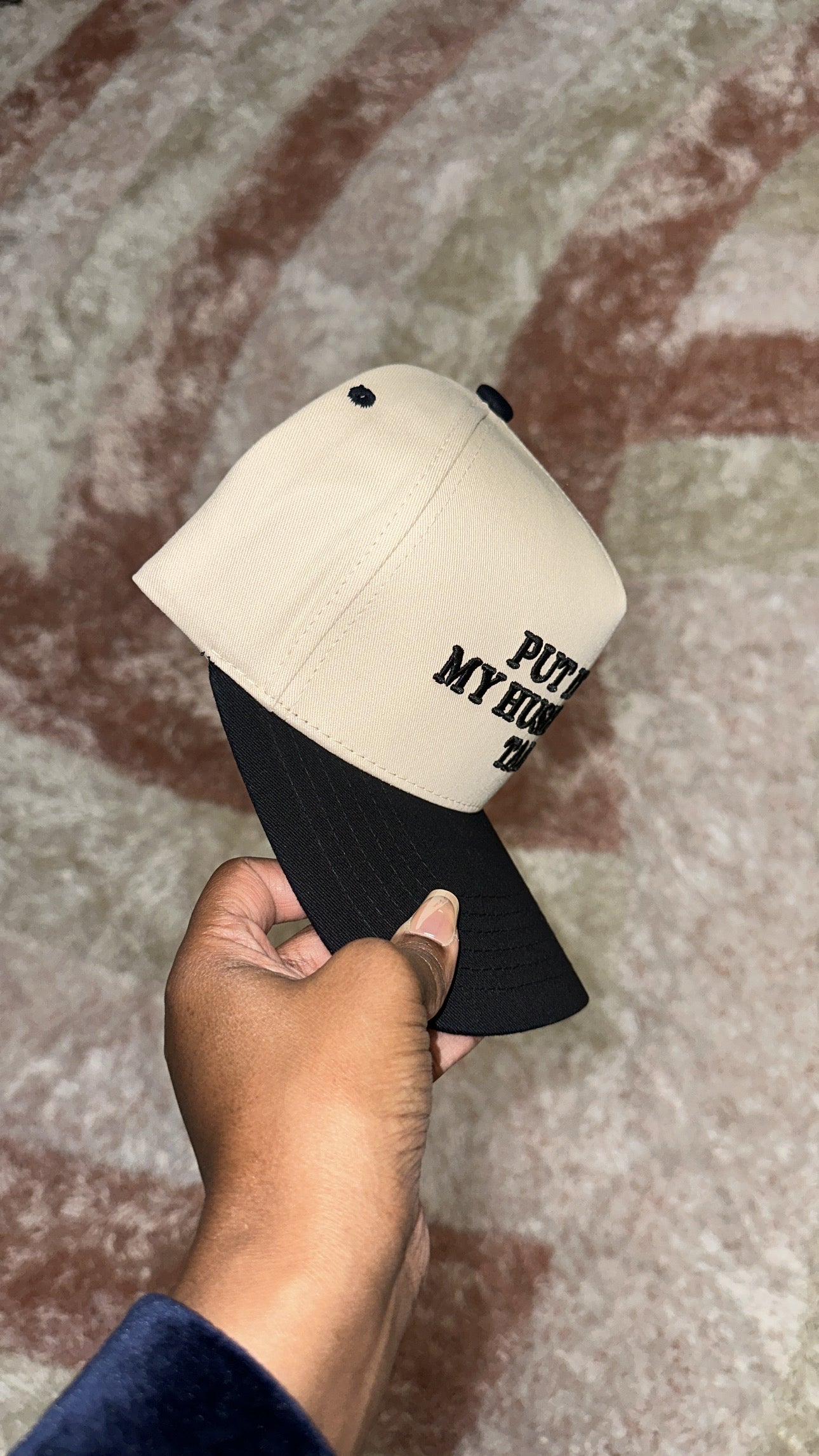 Husband’s Tab Trucker Hat