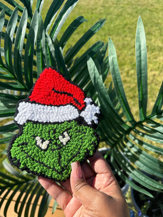 “Grinchy Grinch” Mug Rug