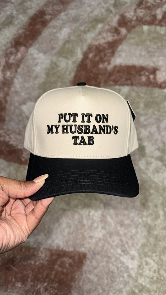 Husband’s Tab Trucker Hat