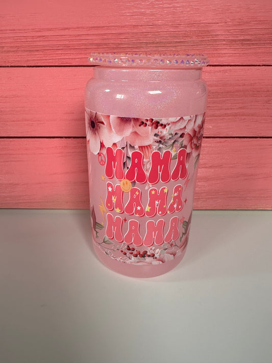 “Mama Floral” Tumbler