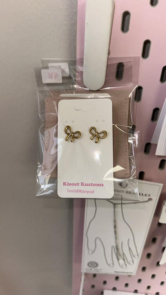 Mini Bow Studs