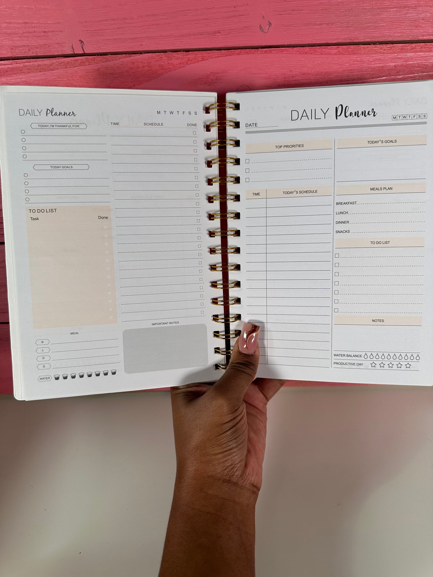 Teacher Daily Planner