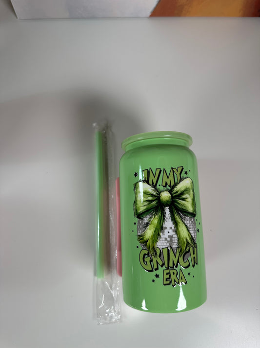 “In my Grinch Era” Tumbler