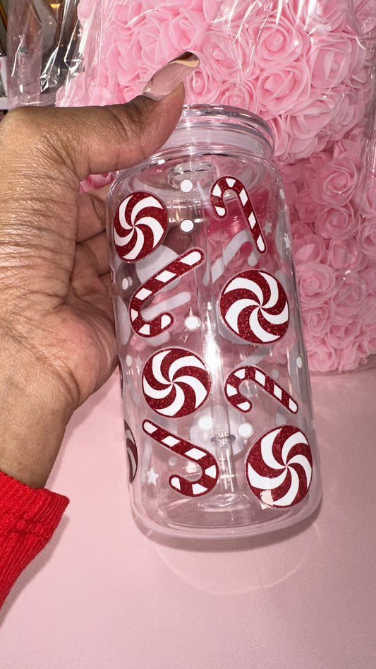 Candy Cane Tumbler